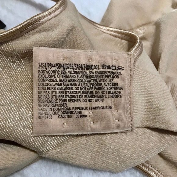 Bali NWT Cool Comfort Nude Sports Bra Women XL - Picture 10 of 10